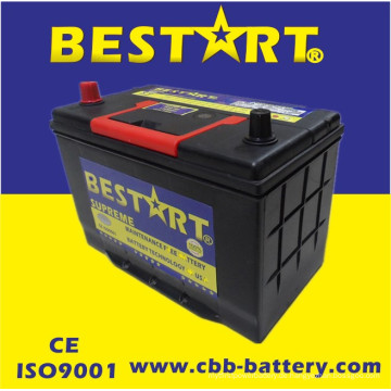 12V90ah Premium Qualität Bestart Mf Fahrzeugbatterie JIS 30h90r-Mf